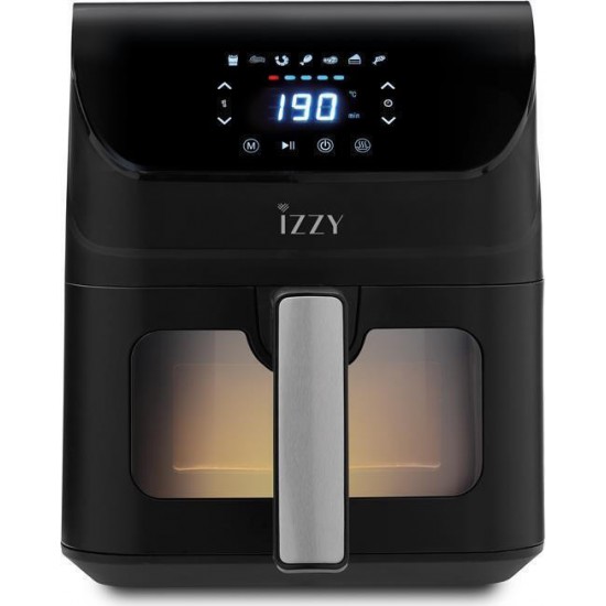 Izzy IZ-8236 224342 Φριτέζα Αέρος,4,5Lt,1500W,οθόνη αφής με 7 προεπιλεγμένα προγράμματα Izzy IZ-8236 224342 Φριτέζα Αέρος,4,5Lt,1500W,οθόνη αφής με 7 προεπιλεγμένα προγράμματα