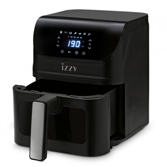 Izzy IZ-8236 224342 Φριτέζα Αέρος,4,5Lt,1500W,οθόνη αφής με 7 προεπιλεγμένα προγράμματα Izzy IZ-8236 224342 Φριτέζα Αέρος,4,5Lt,1500W,οθόνη αφής με 7 προεπιλεγμένα προγράμματα