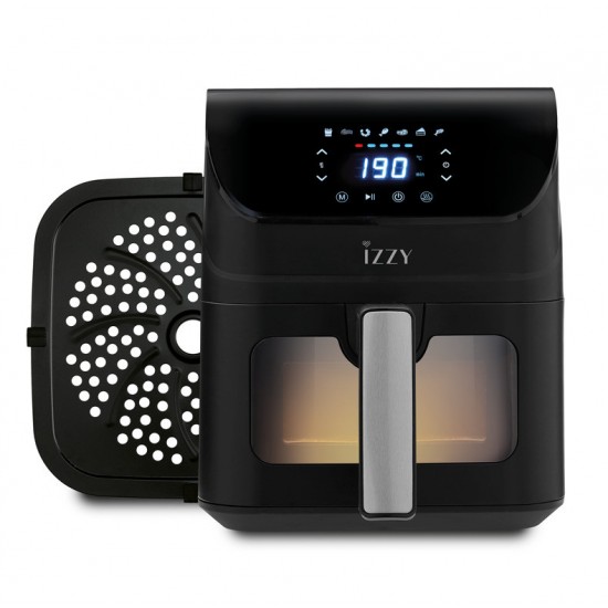 Izzy IZ-8236 224342 Φριτέζα Αέρος,4,5Lt,1500W,οθόνη αφής με 7 προεπιλεγμένα προγράμματα Izzy IZ-8236 224342 Φριτέζα Αέρος,4,5Lt,1500W,οθόνη αφής με 7 προεπιλεγμένα προγράμματα