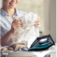 IZZY 8016 Apollon Ceramic 2600 Σίδερο Ατμού Κωδικός:223239,Με κεραμική πλάκα, κάθετο ατμό και ισχύ 2600W