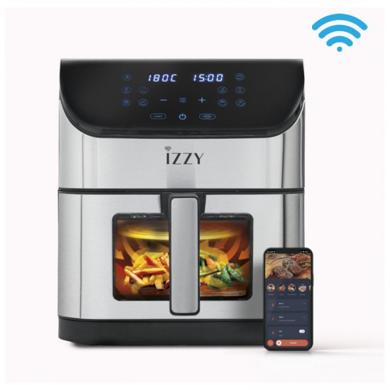 Izzy Digital XL IZ-8229 Air Fryer 8lt με Wi-Fi ,1800W