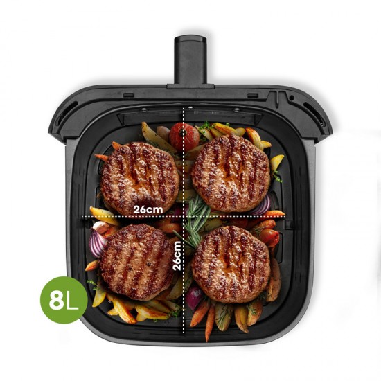 Izzy Digital XL IZ-8229 Air Fryer 8lt με Wi-Fi ,1800W
