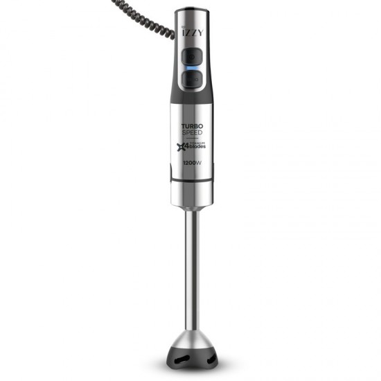 Izzy IZ-1702 Ραβδομπλέντερ, Ultra Speed 1200W,“Turbo”, με Ανοξείδωτη Ράβδο Izzy IZ-1702 Ραβδομπλέντερ, Ultra Speed 1200W,“Turbo”, με Ανοξείδωτη Ράβδο