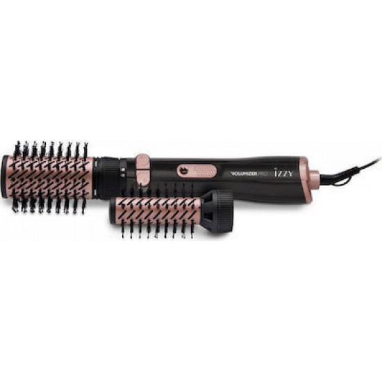 Izzy IZ-7210 Volumizer Pro Ηλεκτρική Βούρτσα Μαλλιών Κεραμική για Ίσιωμα Περιστρεφόμενη με Αέρα 1200W Izzy IZ-7210 Volumizer Pro Ηλεκτρική Βούρτσα Μαλλιών Κεραμική για Ίσιωμα Περιστρεφόμενη με Αέρα 1200W