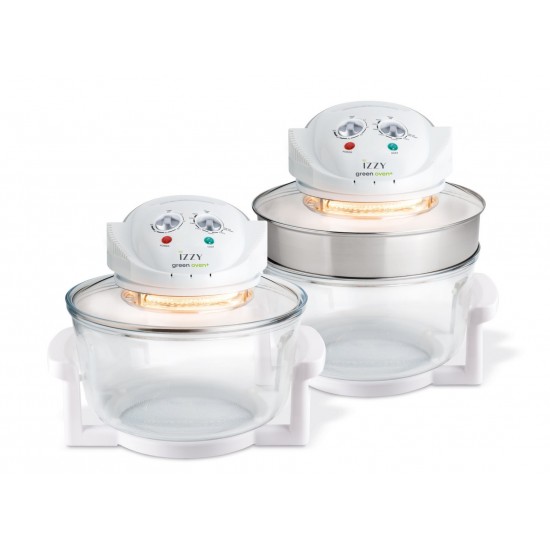 Izzy ΑC2 Multi Green 222794 Φουρνάκι Ρομπότ (Μ),«7 σε 1»: μαγείρεμα, στον ατμό, ψήσιμο, bbq, γκριλ, στη σχάρα, ζέσταμα αποψηξη,1400W Izzy ΑC2 Multi Green 222794 Φουρνάκι Ρομπότ (Μ),«7 σε 1»: μαγείρεμα, στον ατμό, ψήσιμο, bbq, γκριλ, στη σχάρα, ζέσταμα αποψηξη,1400W