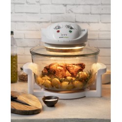 Izzy ΑC2 Multi Green 222794 Φουρνάκι Ρομπότ (Μ),«7 σε 1»: μαγείρεμα, στον ατμό, ψήσιμο, bbq, γκριλ, στη σχάρα, ζέσταμα  αποψηξη,1400W