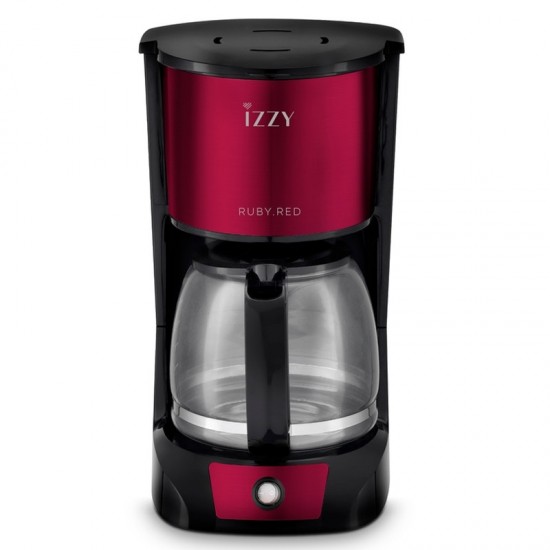 Izzy IZ-6106 Καφετιέρα Φίλτρου 950W ,1,5 lt, Τεχνολογία Anti-drip ,12-15 φλυτζάνια Izzy IZ-6106 Καφετιέρα Φίλτρου 950W ,1,5 lt, Τεχνολογία Anti-drip ,12-15 φλυτζάνια