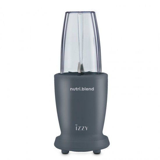 Izzy IZ-6503 Nutriblend Μπλέντερ για smoothies & χυμούς ,540ml 600W Γκρι,2 δοχεία χωρητικότητας 540ml & 480ml BPA free Izzy IZ-6503 Nutriblend Μπλέντερ για smoothies & χυμούς ,540ml 600W Γκρι,2 δοχεία χωρητικότητας 540ml & 480ml BPA free