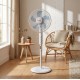 Izzy IZ-9020+ Ανεμιστήρας Ορθοστάτης 70W Διαμέτρου 40cm Λευκός ,Μεγάλη διάμετρος 16’’(40εκ.) • 5 πτερύγια ,Χρονοδιακόπτης 60 λεπτών Izzy IZ-9020+ Ανεμιστήρας Ορθοστάτης 70W Διαμέτρου 40cm Λευκός ,Μεγάλη διάμετρος 16’’(40εκ.) • 5 πτερύγια ,Χρονοδιακόπτης 60 λεπτών