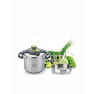  Izzy Natura 8lt 213103 Χύτρα Ταχύτητος ,πιστοποίηση ασφαλείας από την TUV Rheinland