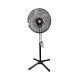 KELVIN  fs-450 Ανεμιστήρας ορθοστάτης 18’’ 100 watt, 3  ταχύτητες μεταλλική φτερωτή 