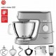 Kenwood Titanium Chef Baker KVC85.124SI Κουζινομηχανή 1200W με Ανοξείδωτο Κάδο (5lt) Kenwood Titanium Chef Baker KVC85.124SI Κουζινομηχανή 1200W με Ανοξείδωτο Κάδο (5lt)