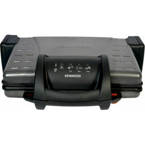 Kenwood Τοστιέρα Ψηστιέρα HG2100/210 με Αποσπώμενες Πλάκες Γκρι ,2100 W Kenwood Τοστιέρα Ψηστιέρα HG2100/210 με Αποσπώμενες Πλάκες Γκρι ,2100 W