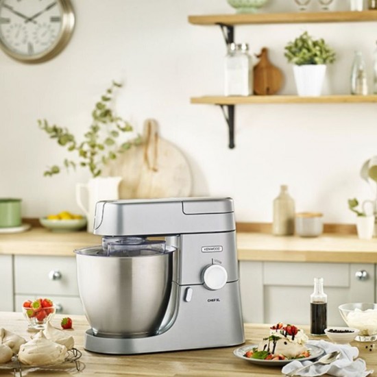 Kenwood Chef XL KVL4100S Κουζινομηχανή 1200W με Ανοξείδωτο Κάδο 6.7lt