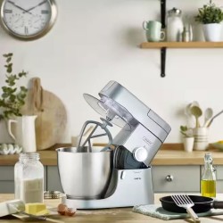 Kenwood Chef XL KVL4100S Κουζινομηχανή 1200W με Ανοξείδωτο Κάδο 6.7lt