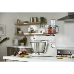Kenwood KVC65.001WH Κουζινομηχανή 1200W με Ανοξείδωτο Κάδο (5lt) 