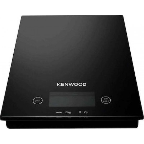 Kenwood DS400 Ψηφιακή Ζυγαριά Κουζίνας (8kg) Black Kenwood DS400 Ψηφιακή Ζυγαριά Κουζίνας (8kg) Black
