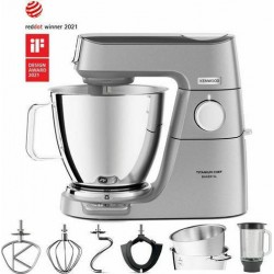 Kenwood KVL85.124SI Titanium Chef Baker XL Κουζινομηχανή 1200W με Ανοξείδωτο Κάδο 7lt