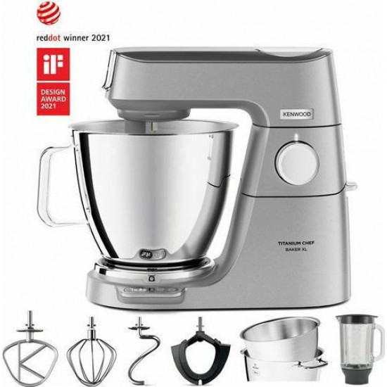 Kenwood KVL85.124SI Titanium Chef Baker XL Κουζινομηχανή 1200W με Ανοξείδωτο Κάδο 7lt Kenwood KVL85.124SI Titanium Chef Baker XL Κουζινομηχανή 1200W με Ανοξείδωτο Κάδο 7lt