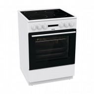 Korting KEC6A60WG Ηλεκτρική κουζίνα με κεραμική εστία ,60εκ,71lt Λευκή ,Προγράμματα 11,Air Fry,Aqua Clean.Αέρας με Κυκλική Αντίσταση