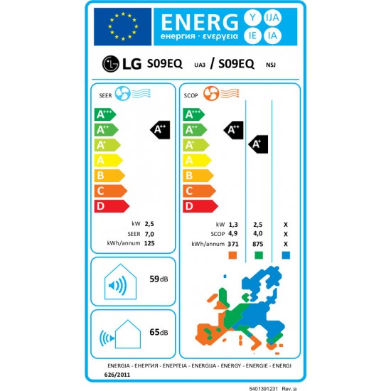 LG Libero Plus S09EQ UA3/S09EQ NSJ Κλιματιστικό ,9000 BTU ,Dual Inverter Compressor ,A++/A+ ,Smart ThinQ (Wi-Fi) ready,10 χρόνια εγγύηση,Συμπιεστής LG Libero Plus S09EQ UA3/S09EQ NSJ Κλιματιστικό ,9000 BTU ,Dual Inverter Compressor ,A++/A+ ,Smart ThinQ (Wi-Fi) ready,10 χρόνια εγγύηση,Συμπιεστής