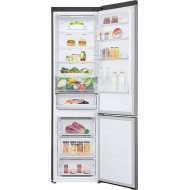 LG GBB62PZHMN Ψυγειοκαταψύκτης (384lt) NoFrost Inox Υ203xΠ59.5xΒ68.2εκ.5 χρόνια εγγύηση 10 χρόνια στο μοτέρ