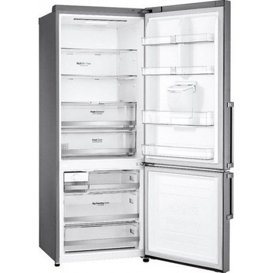 LG GBF567PZCMB Ψυγειοκαταψύκτης (500lt) Platinum Silver,Α++ ,υψ185,0xπλ70,5xβ74,,SmartThinQ™ (Wi-Fi),Full No Frost LG GBF567PZCMB Ψυγειοκαταψύκτης (500lt) Platinum Silver,Α++ ,υψ185,0xπλ70,5xβ74,,SmartThinQ™ (Wi-Fi),Full No Frost