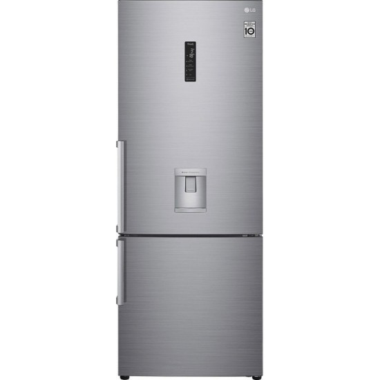 LG GBF567PZCMB Ψυγειοκαταψύκτης (500lt) Platinum Silver,Α++ ,υψ185,0xπλ70,5xβ74,,SmartThinQ™ (Wi-Fi),Full No Frost LG GBF567PZCMB Ψυγειοκαταψύκτης (500lt) Platinum Silver,Α++ ,υψ185,0xπλ70,5xβ74,,SmartThinQ™ (Wi-Fi),Full No Frost