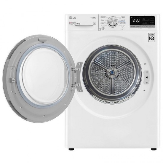 LG RH90V9AVHN Στεγνωτήριο 9kg A+++ με Αντλία Θερμότητας,DUAL Inverter Heat Pump™,ThinQ™,Allergy Care™ LG RH90V9AVHN Στεγνωτήριο 9kg A+++ με Αντλία Θερμότητας,DUAL Inverter Heat Pump™,ThinQ™,Allergy Care™