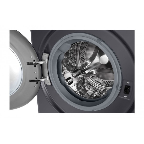 LG F4WR511S2M Πλυντήριο Ρούχων 11kg 1400 Στροφών Γκρι , Μοτέρ Inverter /6 Motion Direct Drive,AI DD™,TurboWash™