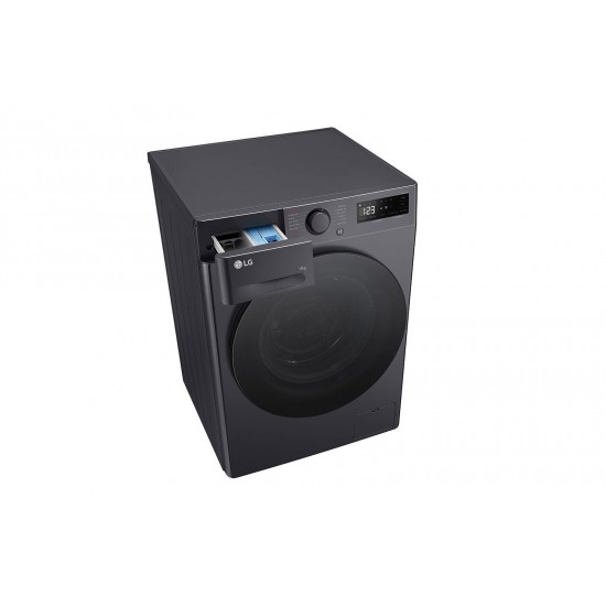 LG F4WR511S2M Πλυντήριο Ρούχων 11kg 1400 Στροφών Γκρι , Μοτέρ Inverter /6 Motion Direct Drive,AI DD™,TurboWash™