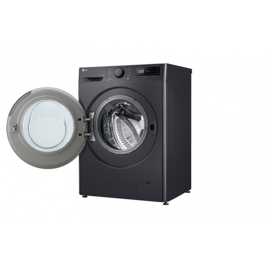 LG F4WR511S2M Πλυντήριο Ρούχων 11kg 1400 Στροφών Γκρι , Μοτέρ Inverter /6 Motion Direct Drive,AI DD™,TurboWash™