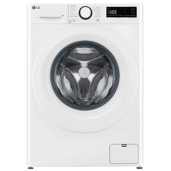 LG F4R3009NSWW Πλυντήριο ρούχων ατμού 9kg ,1.400rpm,Inverter Direct Drive,AI DD™