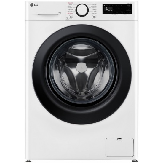 LG F4WR513SBW Πλυντήριο Ρούχων 13kg 1400 (M) Στροφών, Inverter Direct Drive. AI DD,LG Steam,Αναγνώριση Φορτίου,