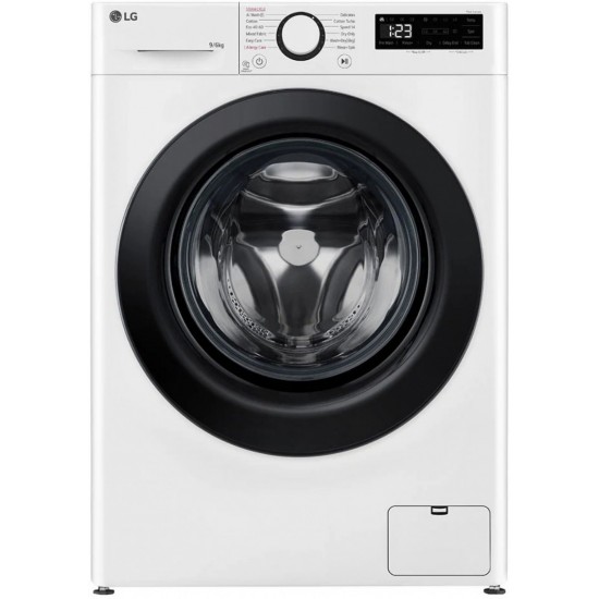 LG F4DR509SBW Πλυντήριο Στεγνωτήριο , 9kg/6kg ,ατμου 1400 Στροφές ,AI DD  ,