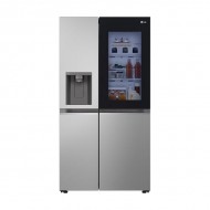 LG GSGV80PYLL Ψυγείο Ντουλάπα 635lt Total NoFrost Υ179xΠ91.3xΒ73.5cm Inox,InstaView ThinQ,Wi-Fi, Door-in-Door.,LinearCooling,DoorCooling+