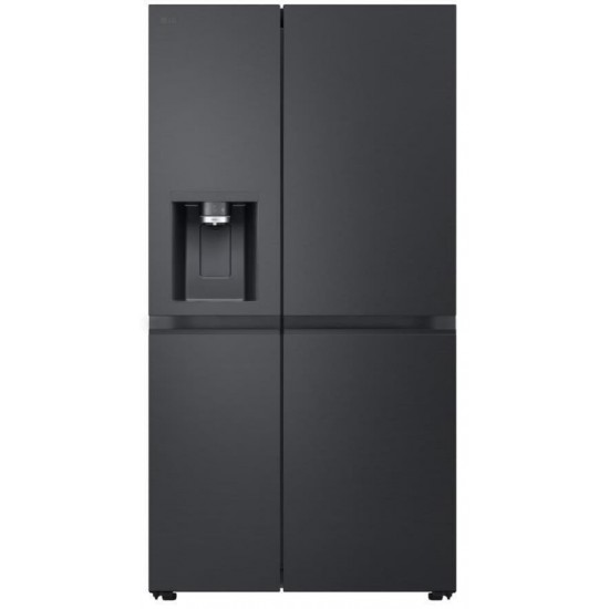 LG GSLE91EVAC Ψυγείο Ντουλάπα 461lt Full No Frost ,Μαύρο,  • Multi Air Flow,Wifi ,DoorCooling+TM ,Υ179xΠ92.5xΒ73.5cm UVnano