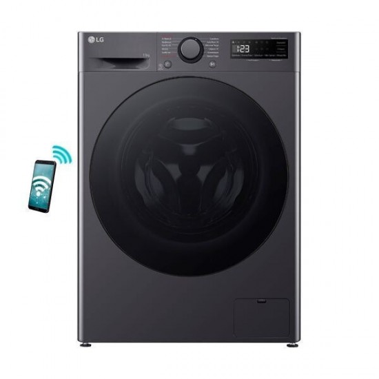 LG F4R5013TSMB Πλυντήριο 13kg 1400 Στροφών,AI DD,Steam ,6 Motion ,Inverter Direct Drive LG F4R5013TSMB Πλυντήριο 13kg 1400 Στροφών,AI DD,Steam ,6 Motion ,Inverter Direct Drive