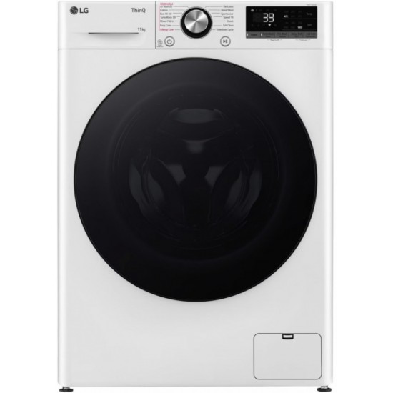 LG F4WR711S2W Πλυντήριο Ρούχων 11kg 1400 Στροφών,LG Steam™,LG ThinQ™,τεχνολογία AI DDTM,Wi-Fi,TurboWash™360° LG F4WR711S2W Πλυντήριο Ρούχων 11kg 1400 Στροφών,LG Steam™,LG ThinQ™,τεχνολογία AI DDTM,Wi-Fi,TurboWash™360°