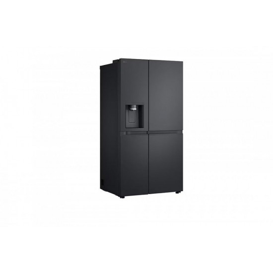 LG GSLE91EVAC Ψυγείο Ντουλάπα 461lt Full No Frost ,Μαύρο,  • Multi Air Flow,Wifi ,DoorCooling+TM ,Υ179xΠ92.5xΒ73.5cm UVnano