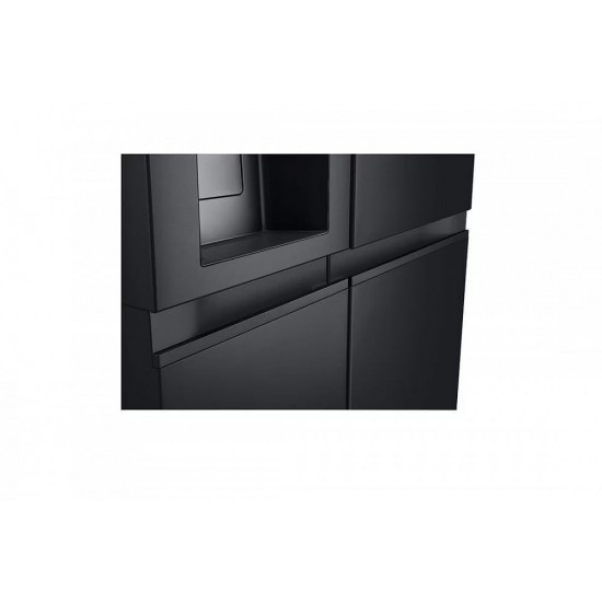 LG GSLE91EVAC Ψυγείο Ντουλάπα 461lt Full No Frost ,Μαύρο,  • Multi Air Flow,Wifi ,DoorCooling+TM ,Υ179xΠ92.5xΒ73.5cm UVnano