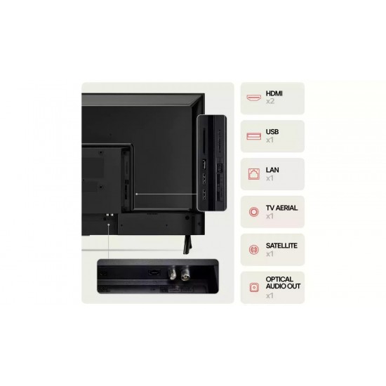 LG 32LR60006LA  Smart  32" Full HD LED AI LR60 HDR ,Wi-Fi