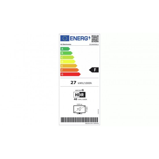 LG 32LR60006LA  Smart  32" Full HD LED AI LR60 HDR ,Wi-Fi