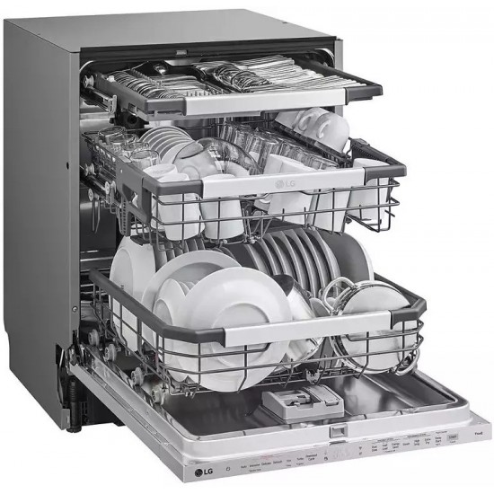 LG DB476TXS Εντοιχιζόμενο Πλυντήριο Πιάτων για 14 Σερβίτσια 59.8cm με Wi-Fi ,TrueSteam™ και QuadWash™,LG ThinQ™, EasyRack Plus, LG DB476TXS Εντοιχιζόμενο Πλυντήριο Πιάτων για 14 Σερβίτσια 59.8cm με Wi-Fi ,TrueSteam™ και QuadWash™,LG ThinQ™, EasyRack Plus,