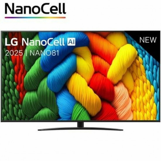 LG 65NANO81A6A , NanoCell, Smart Τηλεόραση 65" 4K UHD DLED HDR ,Επεξεργαστής α7 AI Processor 4K Gen8, AI Magic Remote,Voice ID LG 65NANO81A6A , NanoCell, Smart Τηλεόραση 65" 4K UHD DLED HDR ,Επεξεργαστής α7 AI Processor 4K Gen8, AI Magic Remote,Voice ID