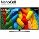 LG 65NANO81A6A , NanoCell, Smart Τηλεόραση 65" 4K UHD DLED HDR ,Επεξεργαστής α7 AI Processor 4K Gen8, AI Magic Remote,Voice ID LG 65NANO81A6A , NanoCell, Smart Τηλεόραση 65" 4K UHD DLED HDR ,Επεξεργαστής α7 AI Processor 4K Gen8, AI Magic Remote,Voice ID