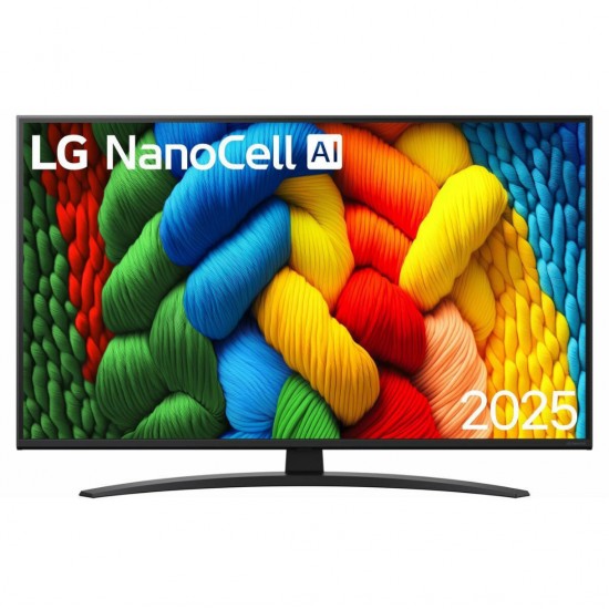 LG 65NANO81A6A , NanoCell, Smart Τηλεόραση 65" 4K UHD DLED HDR ,Επεξεργαστής α7 AI Processor 4K Gen8, AI Magic Remote,Voice ID LG 65NANO81A6A , NanoCell, Smart Τηλεόραση 65" 4K UHD DLED HDR ,Επεξεργαστής α7 AI Processor 4K Gen8, AI Magic Remote,Voice ID