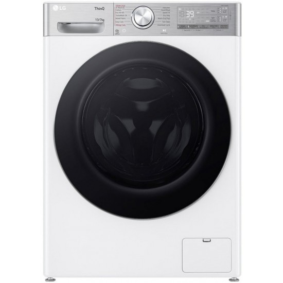 LG F4DR913P3WA Πλυντήριο Στεγνωτήριο Ρούχων 13kg/7kg Ατμού 1400 Στροφές