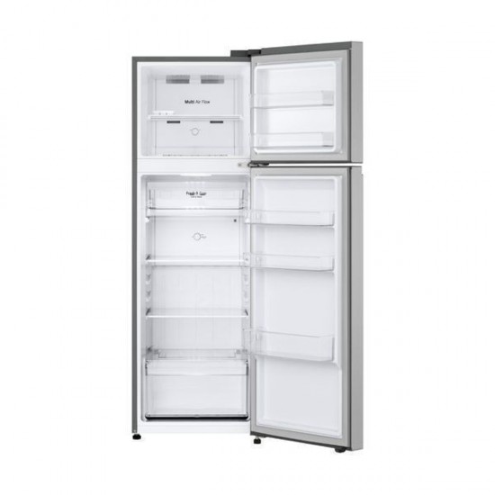 LG GTBV20PYZJD Δίπορτο Ψυγείο,INOX 266lt Full No Frost Υ168xΠ55.5xΒ63.7cm ,LINEARCooling,,NatureFRESH,Door Cooling+ LG GTBV20PYZJD Δίπορτο Ψυγείο,INOX 266lt Full No Frost Υ168xΠ55.5xΒ63.7cm ,LINEARCooling,,NatureFRESH,Door Cooling+