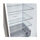 LG GBBSJ20EPY Ψυγειοκαταψύκτης 375lt Total NoFrost Υ203xΠ59.7xΒ67.4cm Ασημί,ThinQ (Wi-Fi),DoorCooling+™Τεχνητή  Νοημοσύνη
